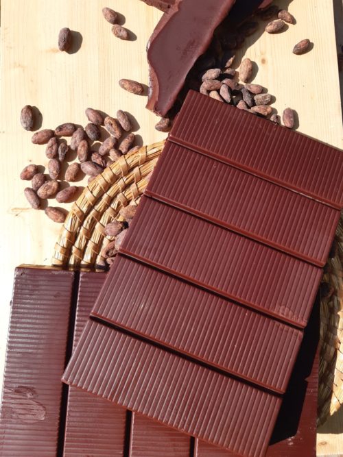 Bloc de chocolat noir Costa Rica Quetzal 70% 1kg – Image 1