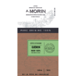 Tablette de pâte de cacao Côte d'Ivoire Guémon 100% 100g