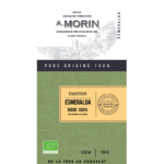 Tablette de pâte de cacao Equateur Esmeralda 100% BIO 100g