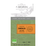 Tablette de chocolat au lait Equateur Esmeralda 48% BIO 100g