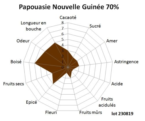 Bloc de chocolat noir Papouasie Nouvelle Guinée Sido 70% 1kg – Image 4