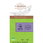 Tablette de chocolat noir Pérou Yvan 70% BIO 100g