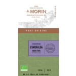 Tablette de chocolat noir Equateur Esmeralda 70% BIO 100g