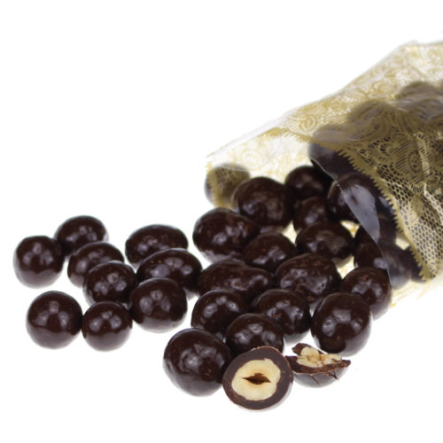 Noisettes enrobées au chocolat Noir – Image 2