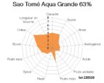 Bloc de chocolat noir Sao Tomé Agua Grande 63% 1kg – Image 2