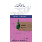 Tablette de chocolat noir à l'huile essentielle Cyprès 63% 100g