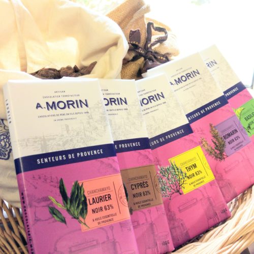 Tablette de chocolat noir à l'huile essentielle Laurier 63% 100g – Image 4