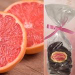 Sachet de Pamplemousses confits enrobés de chocolat noir 150g