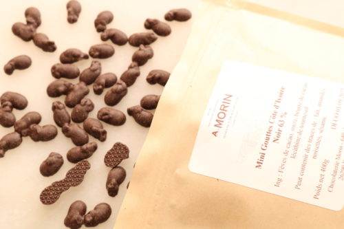 Mini gouttes chocolat noir Côte d'Ivoire 63% sachet 400g – Image 2