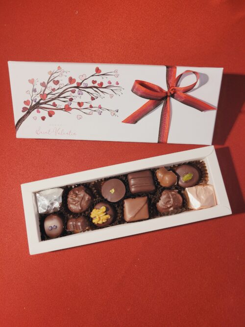 Plumier Arbre à Coeurs avec bonbons de chocolat – Image 1