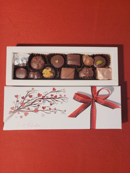 Plumier Arbre à Coeurs avec bonbons de chocolat – Image 4