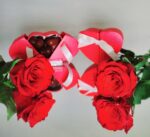 Ecrin mini Cœur éventail avec pralinés cœurs – Image 5